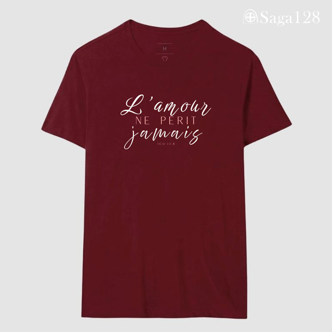 Camiseta Feminina - 'L´amour'