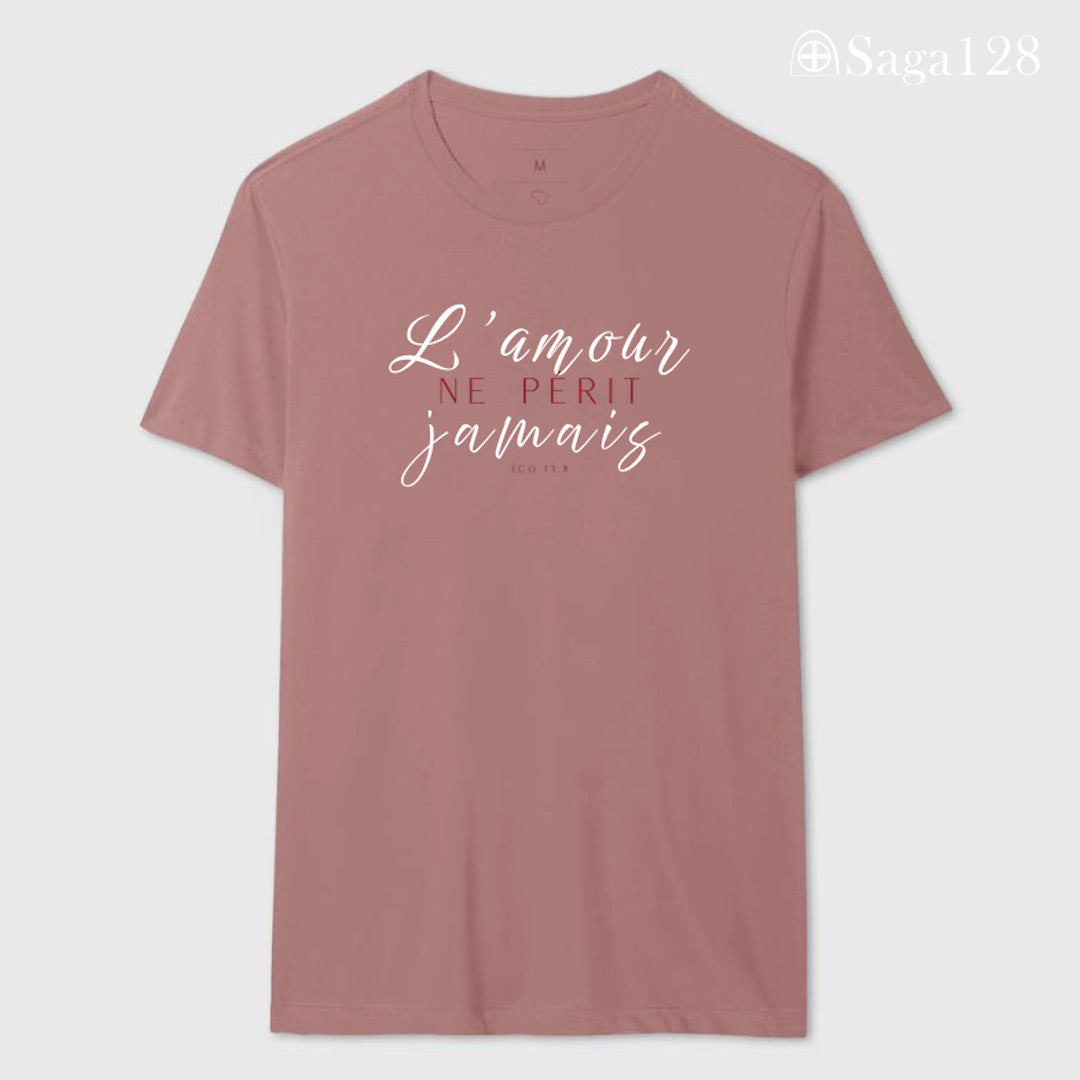 Camiseta Feminina - 'L´amour'