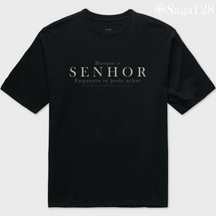 Camiseta Oversized Isaías 55.6 com estampa cristã e corte técnico confortável.