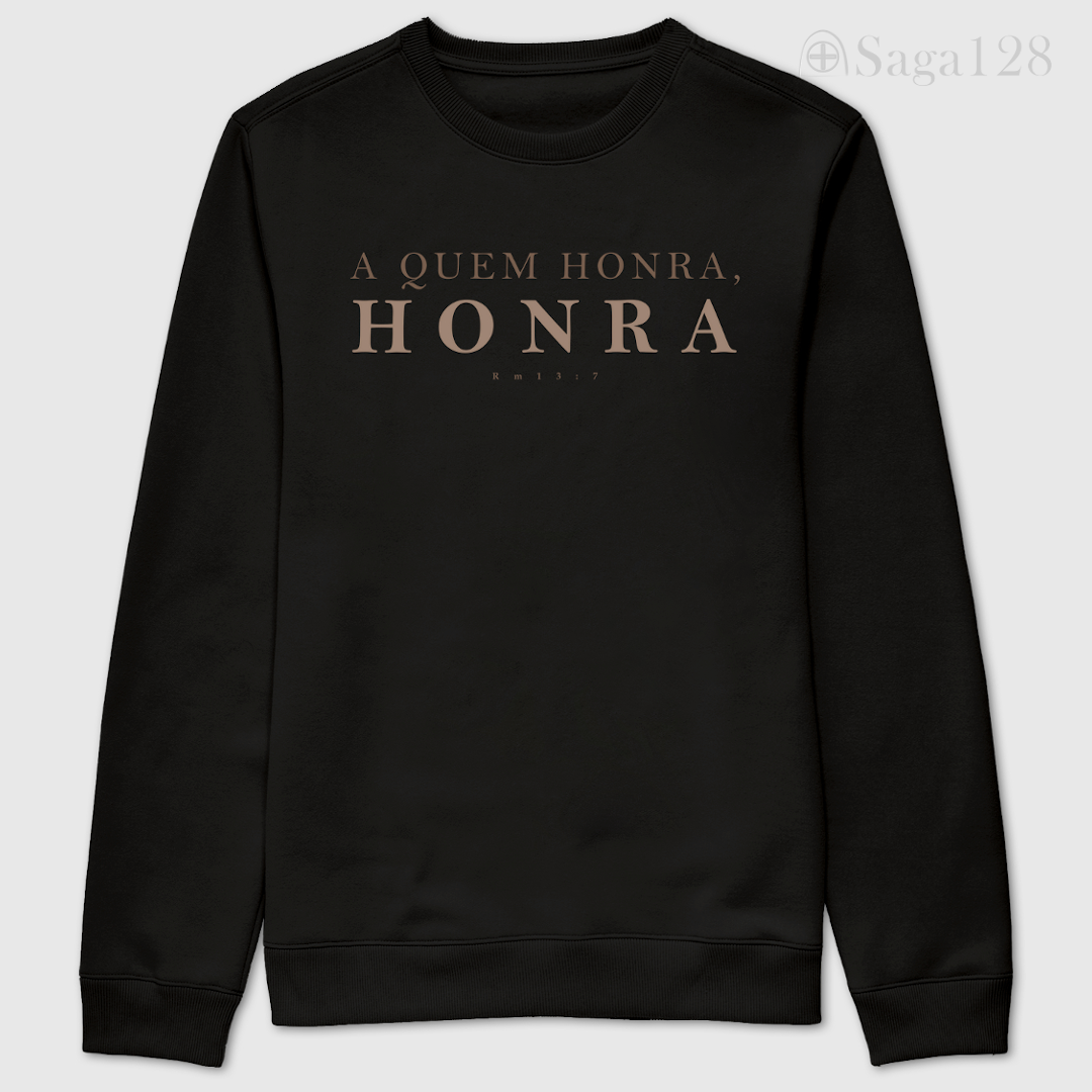 Moletom Sem Capuz Romanos 13.7 – Honra