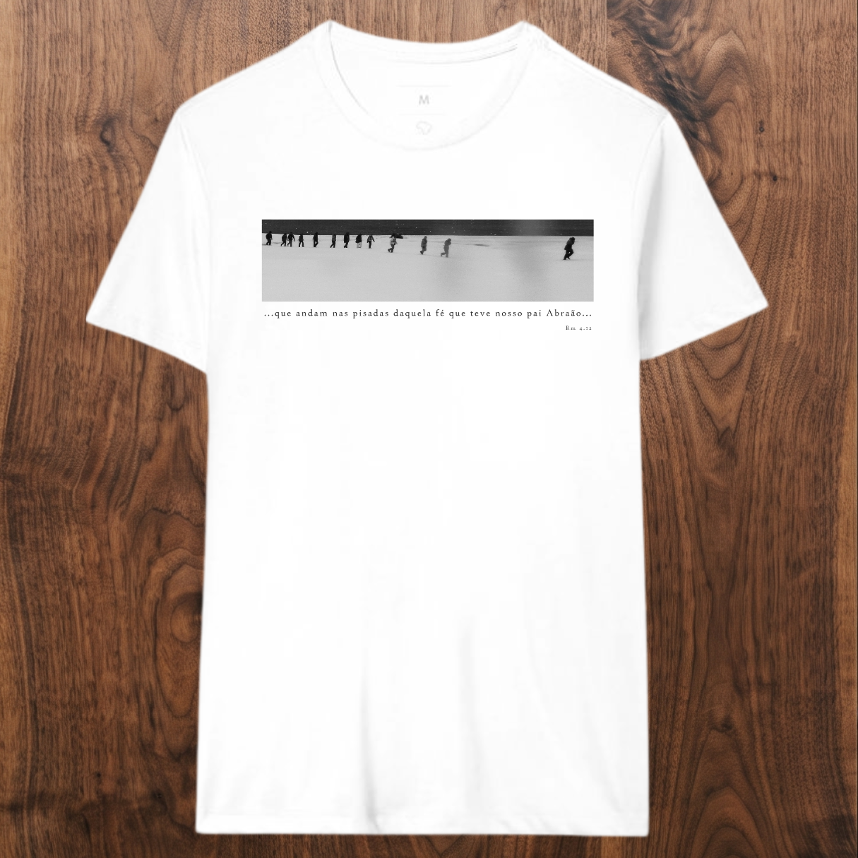 Camiseta 'Romanos 4.12'
